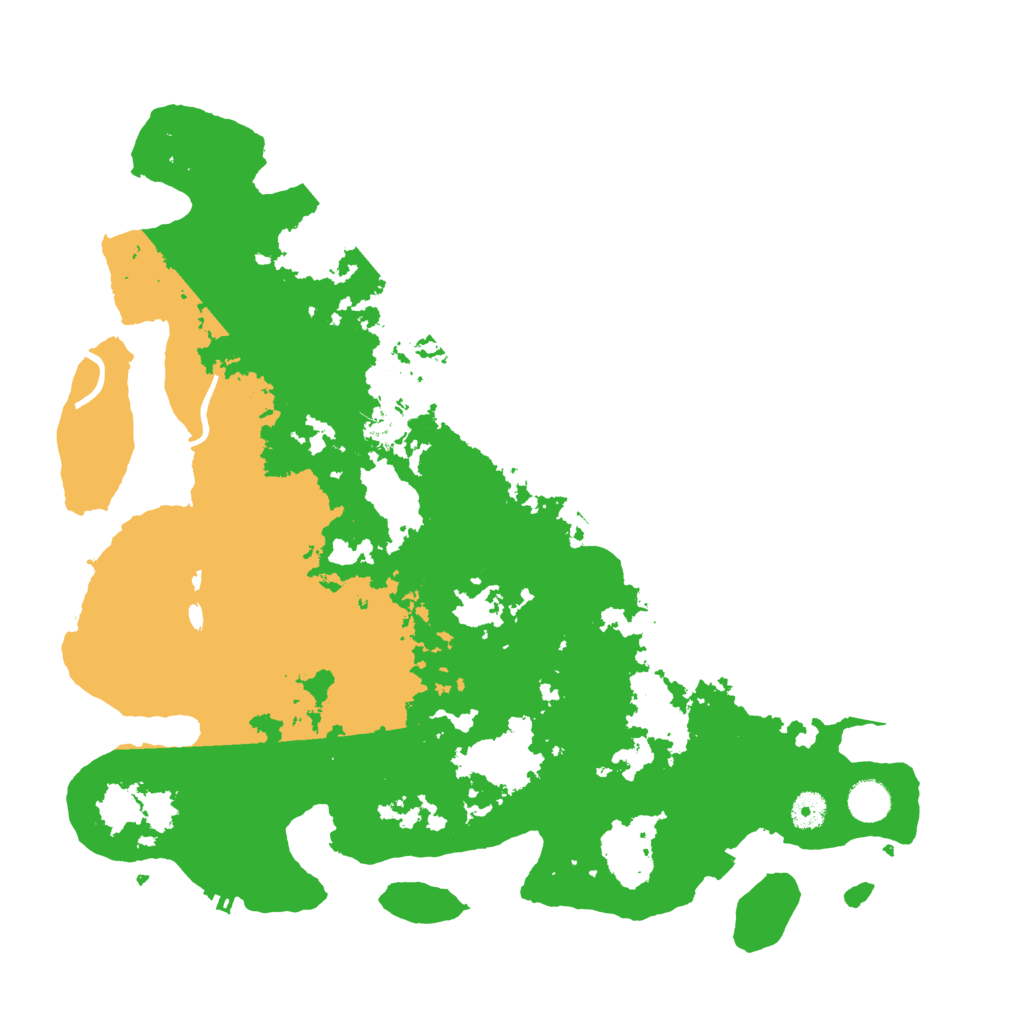 Biome Rust Map: Procedural Map, Size: 4243, Seed: 1234567890