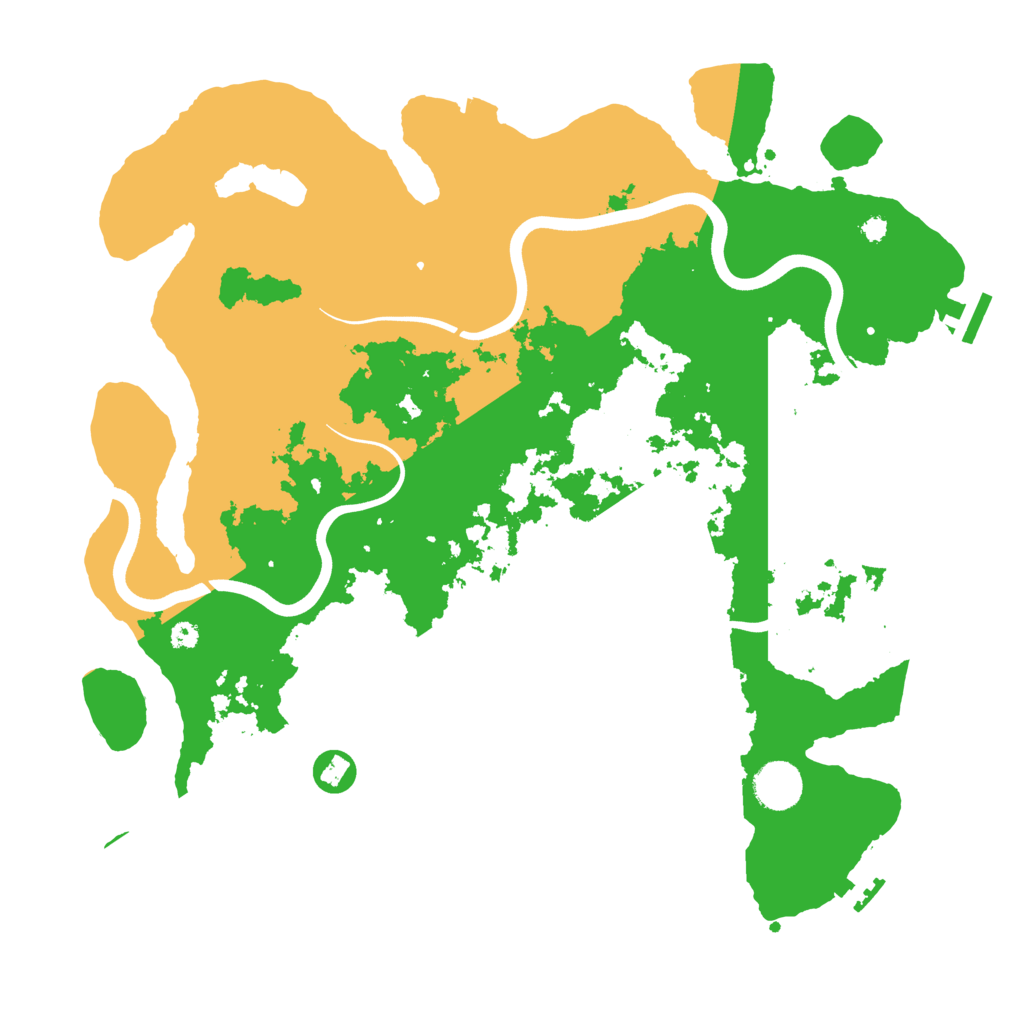 Biome Rust Map: Procedural Map, Size: 3750, Seed: 372363425