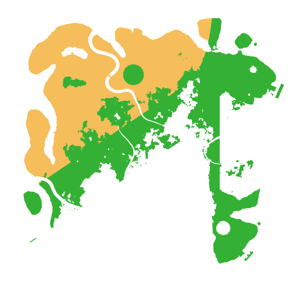 Biome Rust Map: Procedural Map, Size: 3750, Seed: 372363425