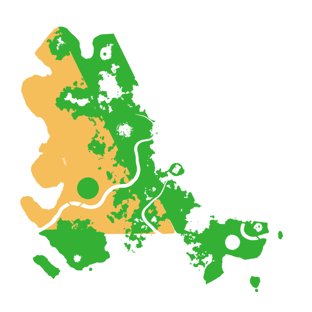 Biome Rust Map: Procedural Map, Size: 3800, Seed: 851199878