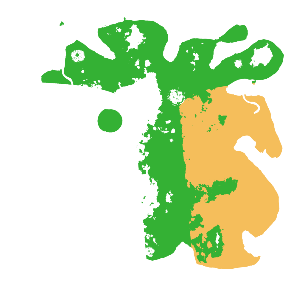 Biome Rust Map: Procedural Map, Size: 3500, Seed: 2120125584