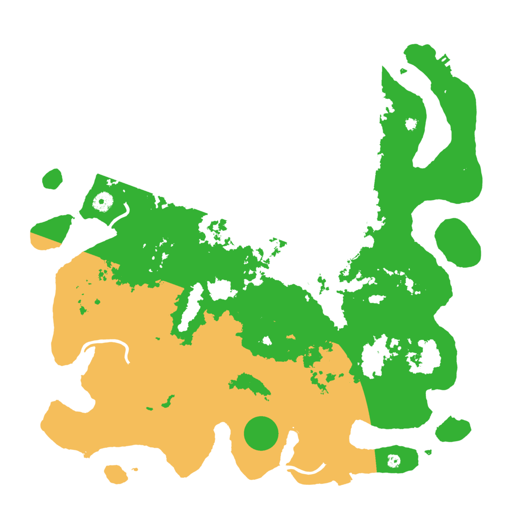 Biome Rust Map: Procedural Map, Size: 4000, Seed: 87130123