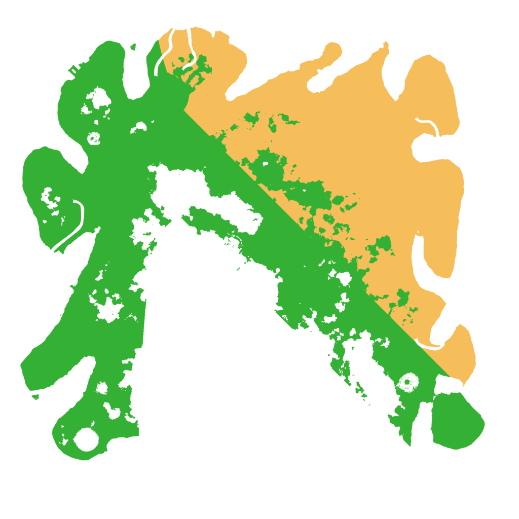 Biome Rust Map: Procedural Map, Size: 4000, Seed: 492416385