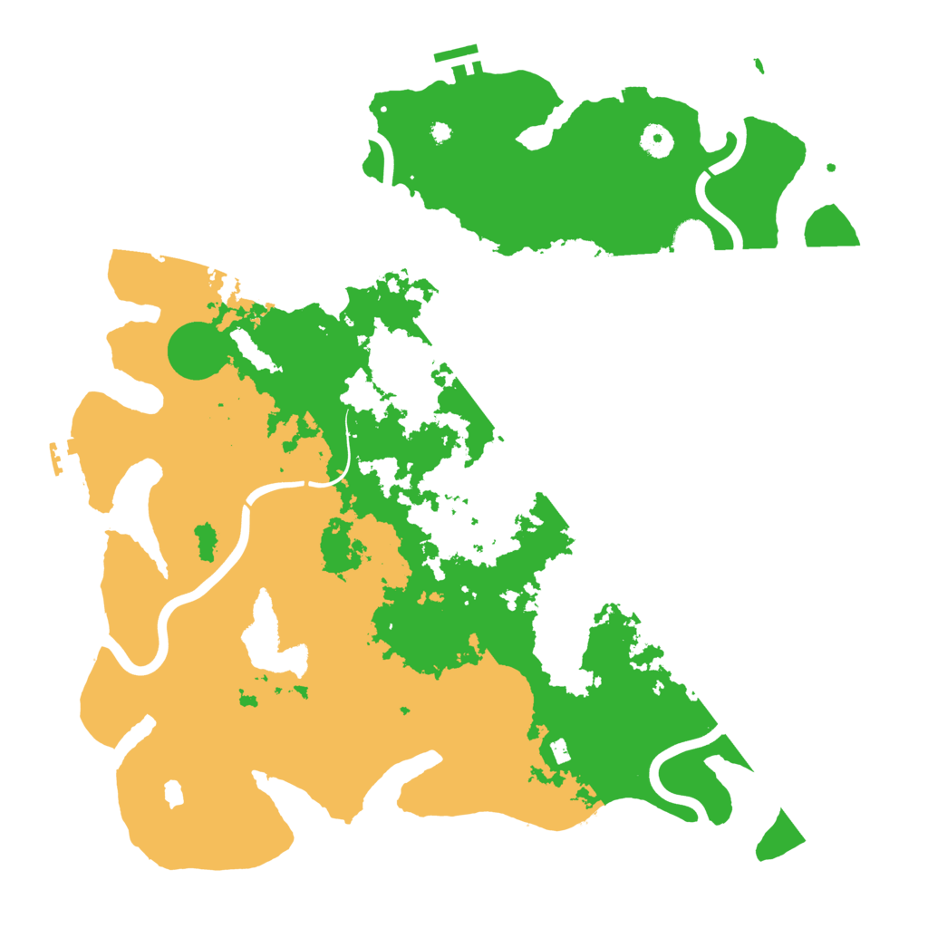Biome Rust Map: Procedural Map, Size: 4250, Seed: 261893098