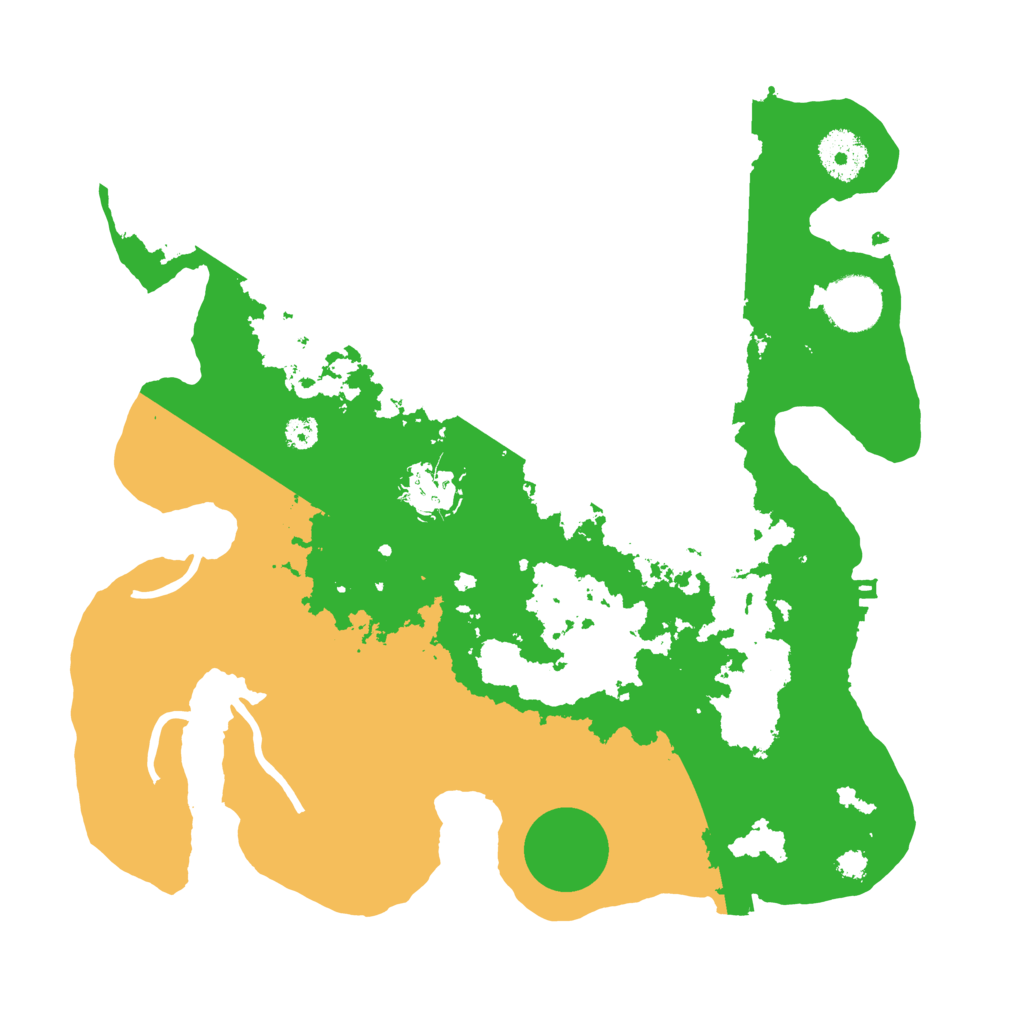 Biome Rust Map: Procedural Map, Size: 3200, Seed: 2137675129