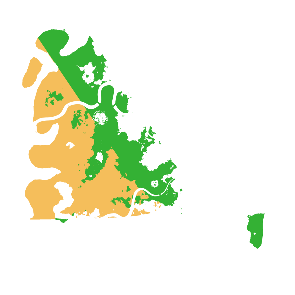 Biome Rust Map: Procedural Map, Size: 4000, Seed: 1381444126