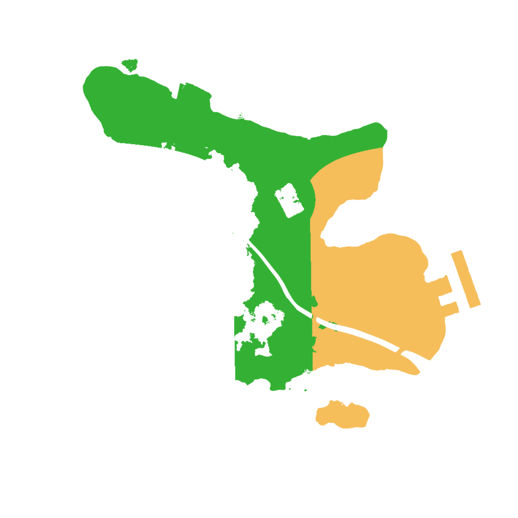 Biome Rust Map: Procedural Map, Size: 1800, Seed: 2072192850