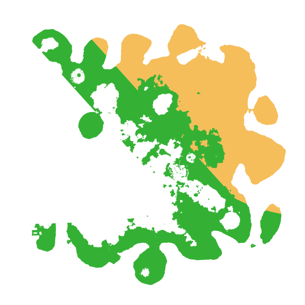 Biome Rust Map: Procedural Map, Size: 3300, Seed: 752988253