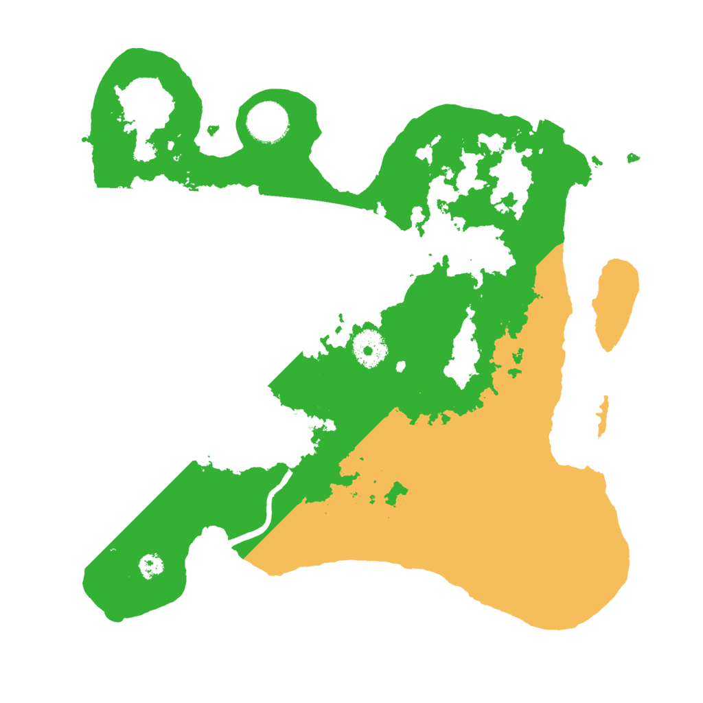 Biome Rust Map: Procedural Map, Size: 3000, Seed: 2154852