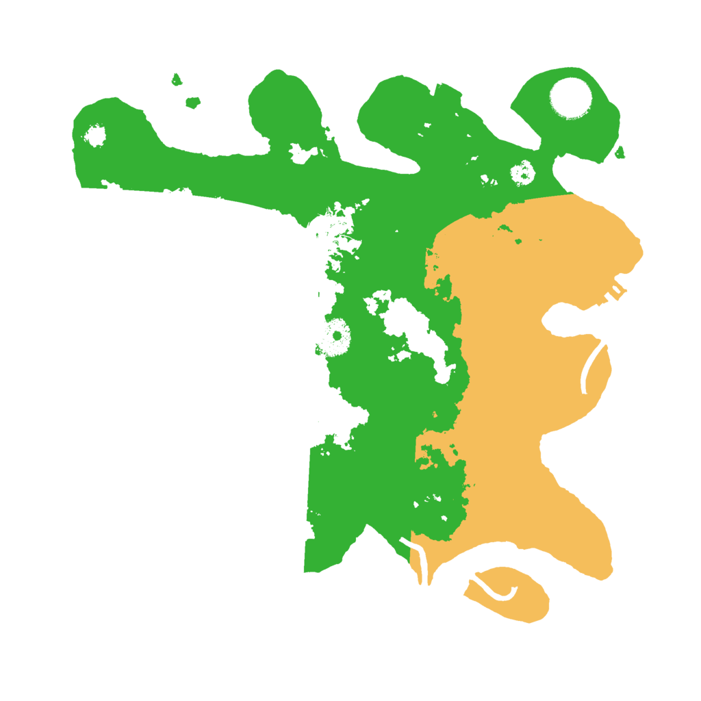 Biome Rust Map: Procedural Map, Size: 3000, Seed: 9361074