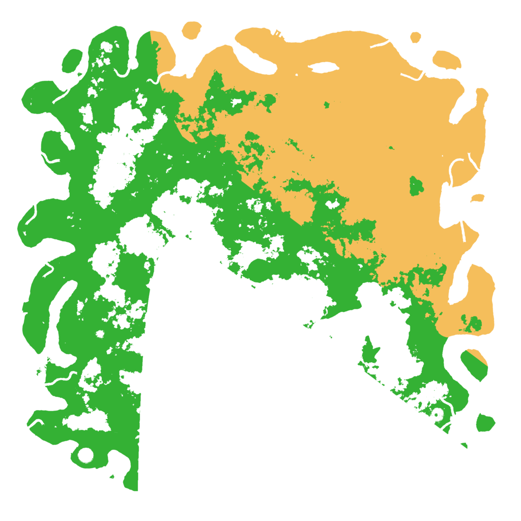 Biome Rust Map: Procedural Map, Size: 6000, Seed: 1562112516