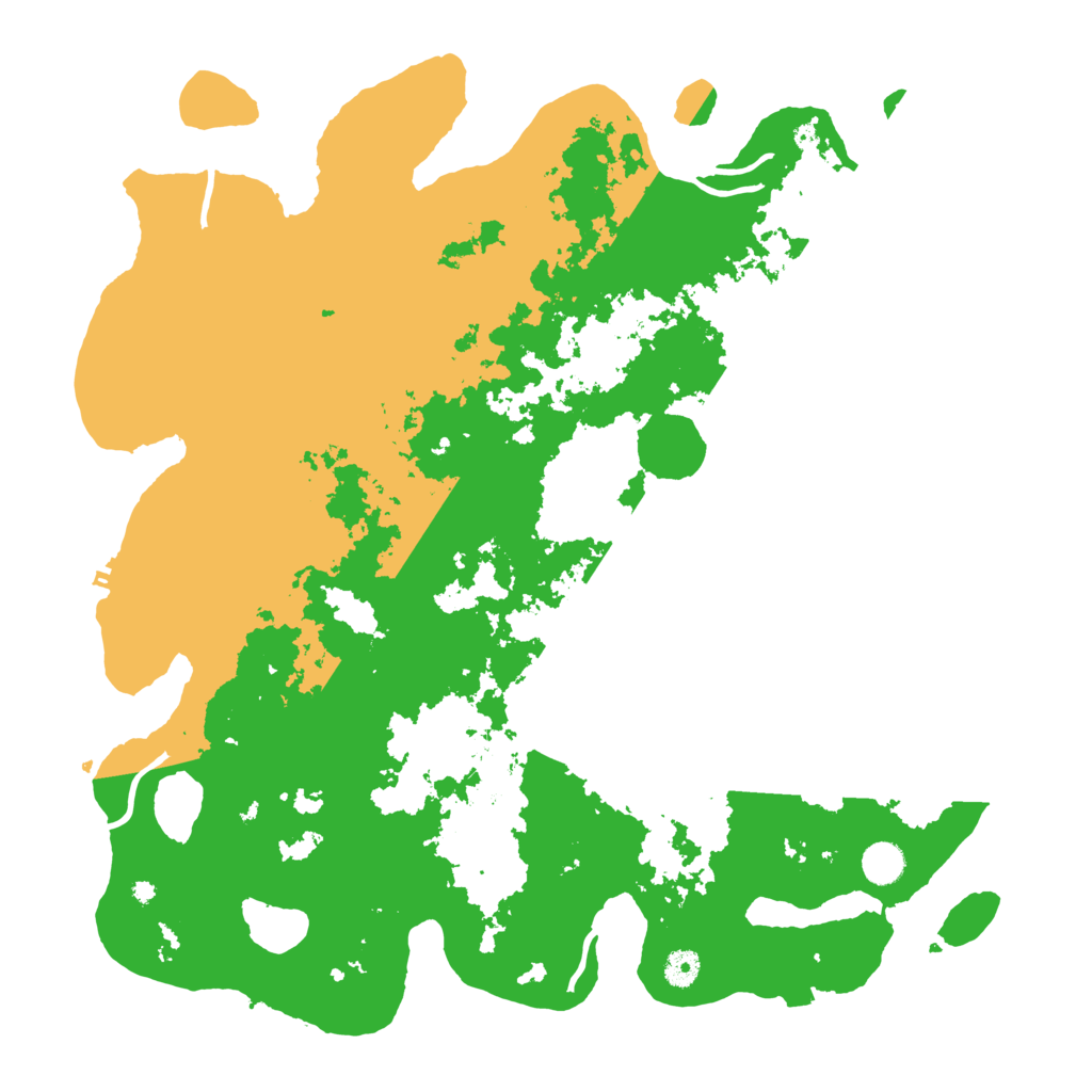 Biome Rust Map: Procedural Map, Size: 4500, Seed: 1104516017