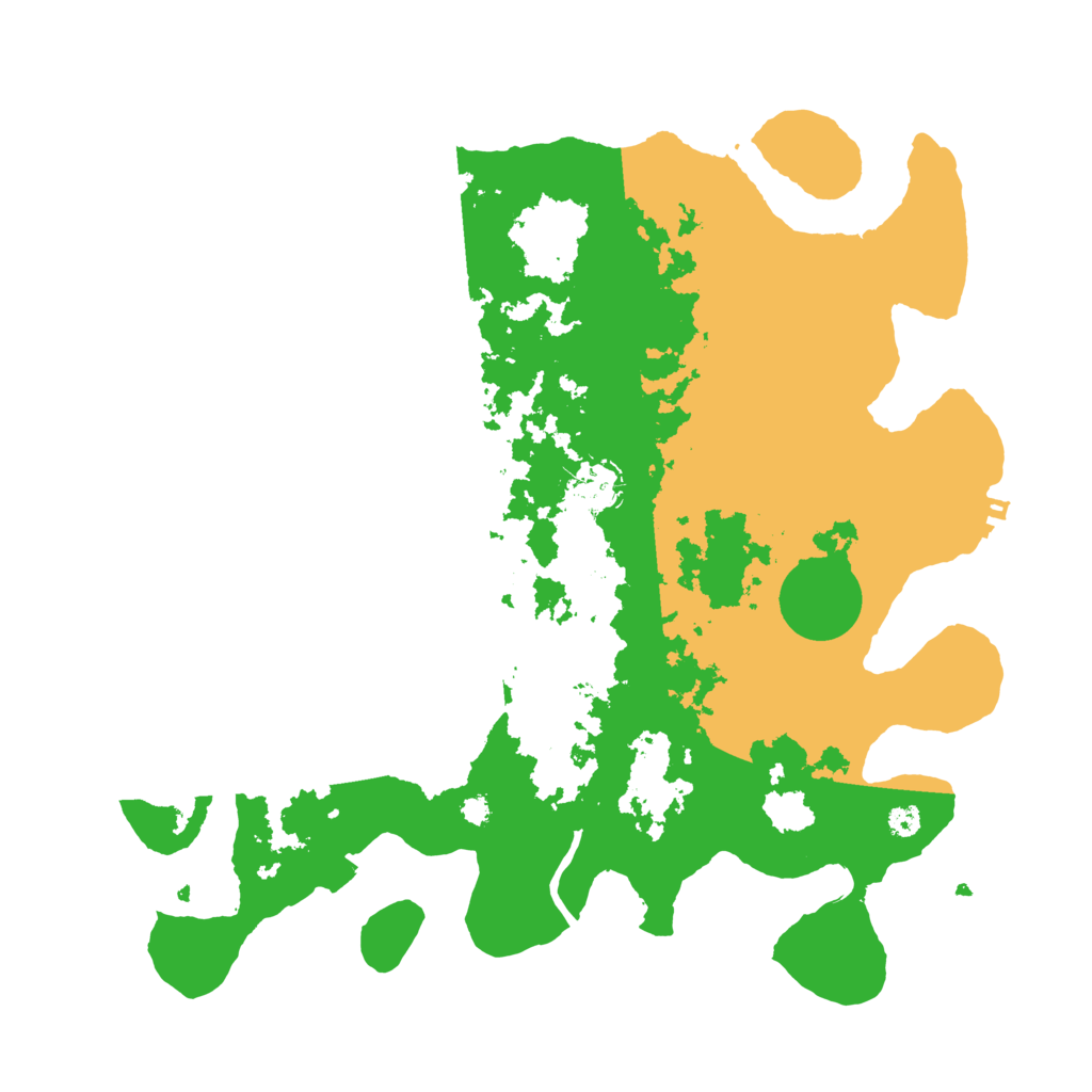 Biome Rust Map: Procedural Map, Size: 3500, Seed: 818456699