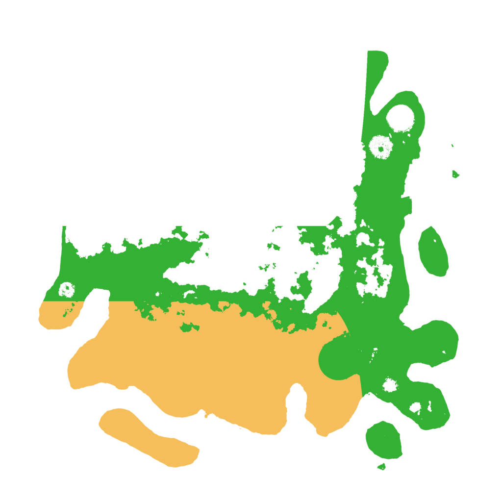 Biome Rust Map: Procedural Map, Size: 3300, Seed: 3915534