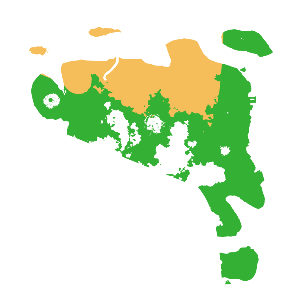 Biome Rust Map: Procedural Map, Size: 3000, Seed: 5680179