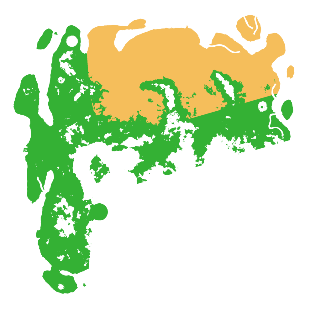 Biome Rust Map: Procedural Map, Size: 5000, Seed: 36794