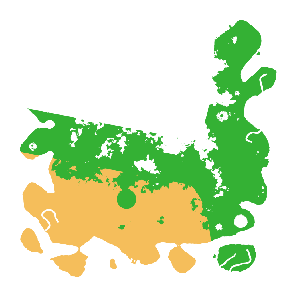 Biome Rust Map: Procedural Map, Size: 4000, Seed: 26051