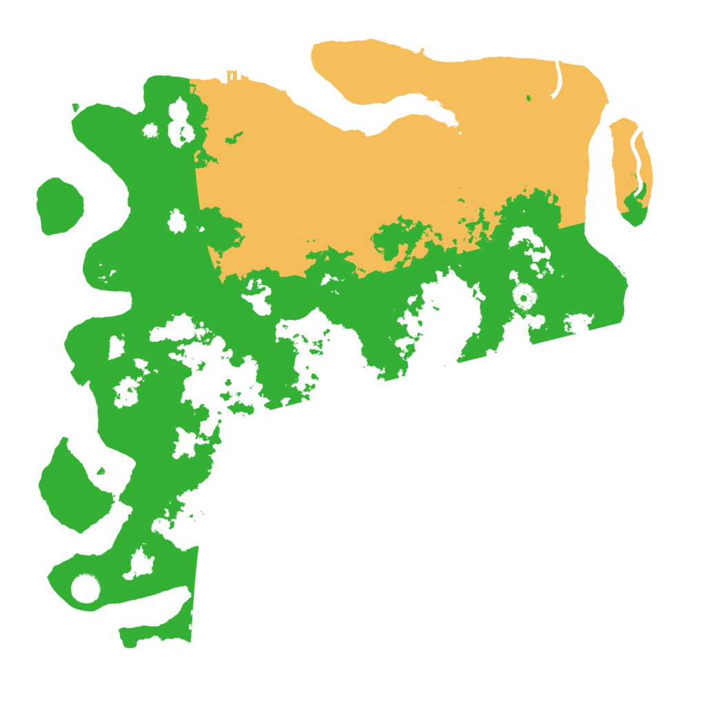 Biome Rust Map: Procedural Map, Size: 4300, Seed: 453