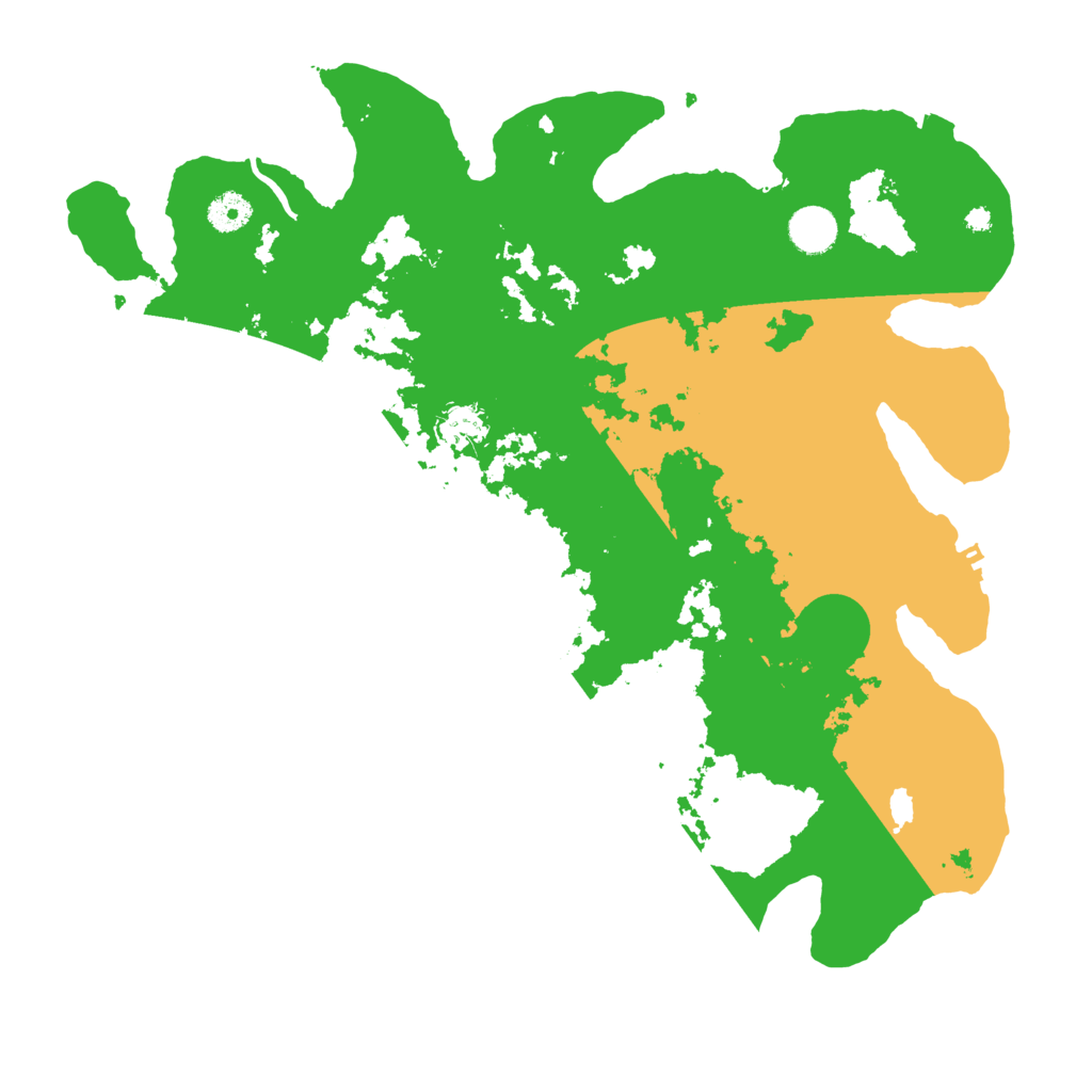 Biome Rust Map: Procedural Map, Size: 4000, Seed: 1158814543