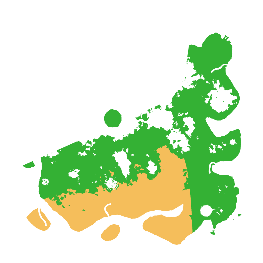 Biome Rust Map: Procedural Map, Size: 4000, Seed: 359417172