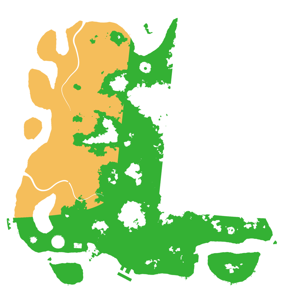 Biome Rust Map: Procedural Map, Size: 3975, Seed: 1292