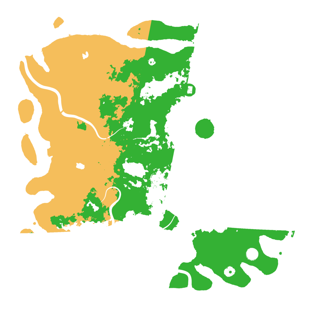 Biome Rust Map: Procedural Map, Size: 4500, Seed: 71416712