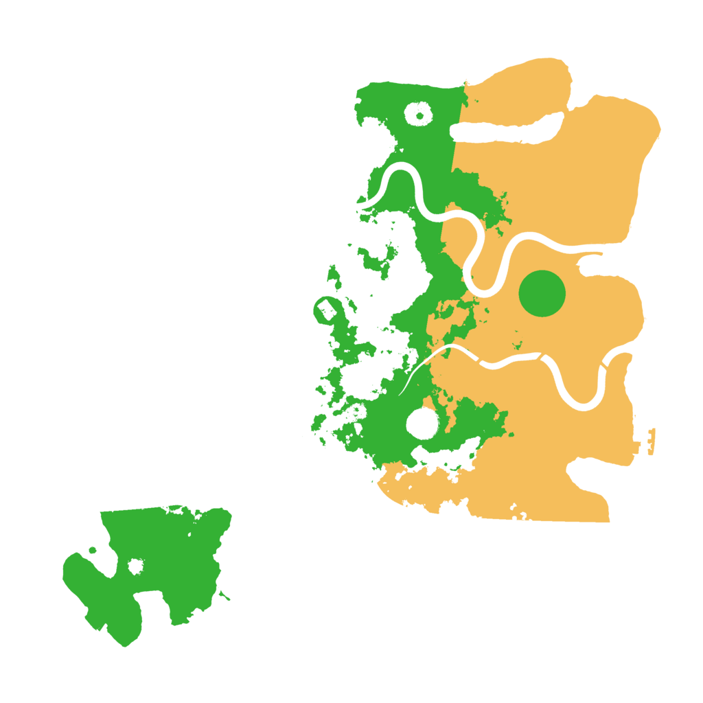 Biome Rust Map: Procedural Map, Size: 3969, Seed: 1578