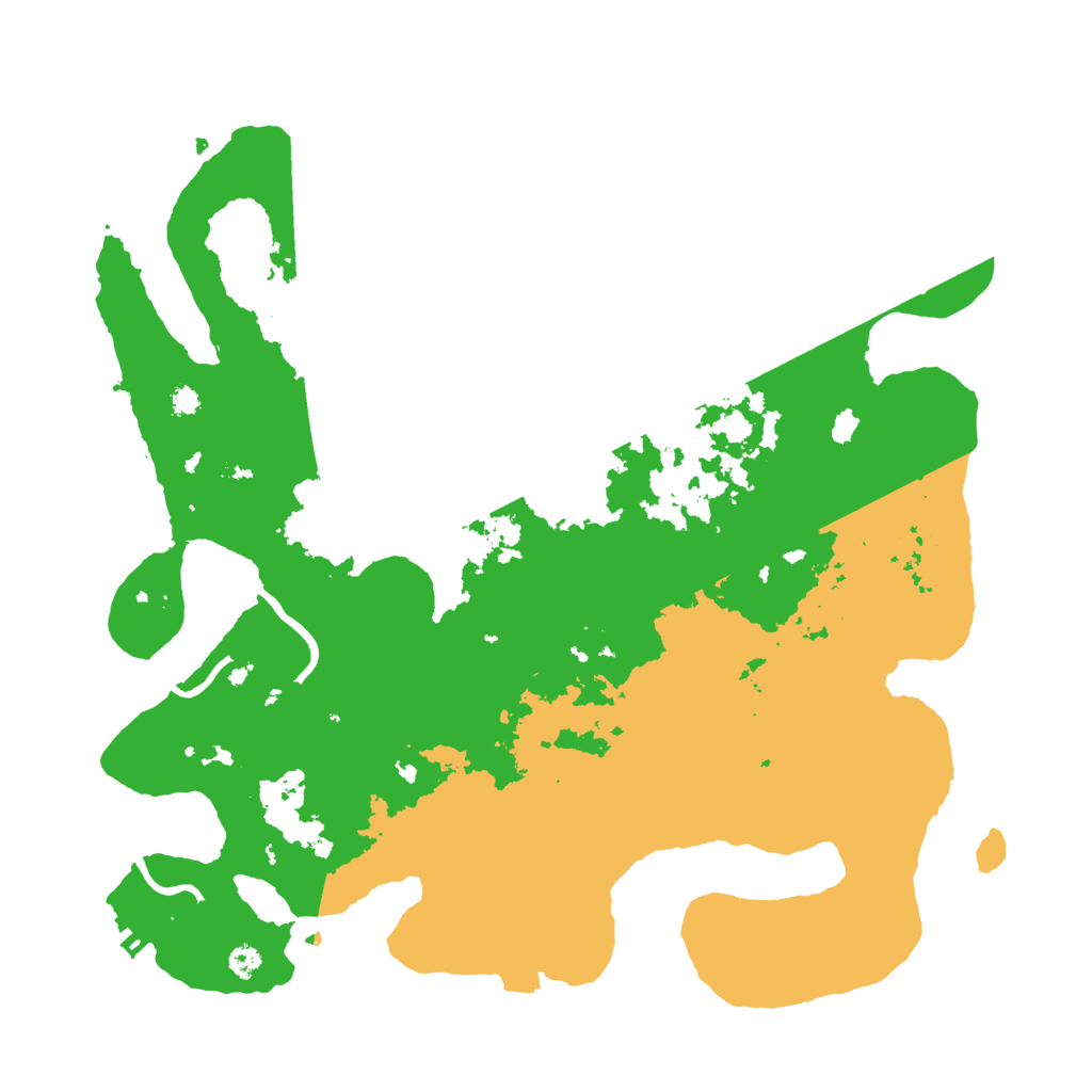 Biome Rust Map: Procedural Map, Size: 3500, Seed: 1031032798