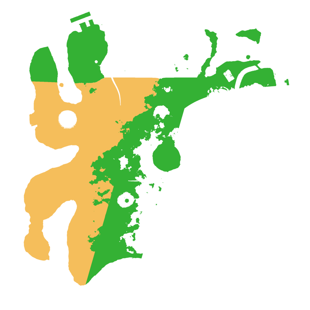 Biome Rust Map: Procedural Map, Size: 3000, Seed: 282736271