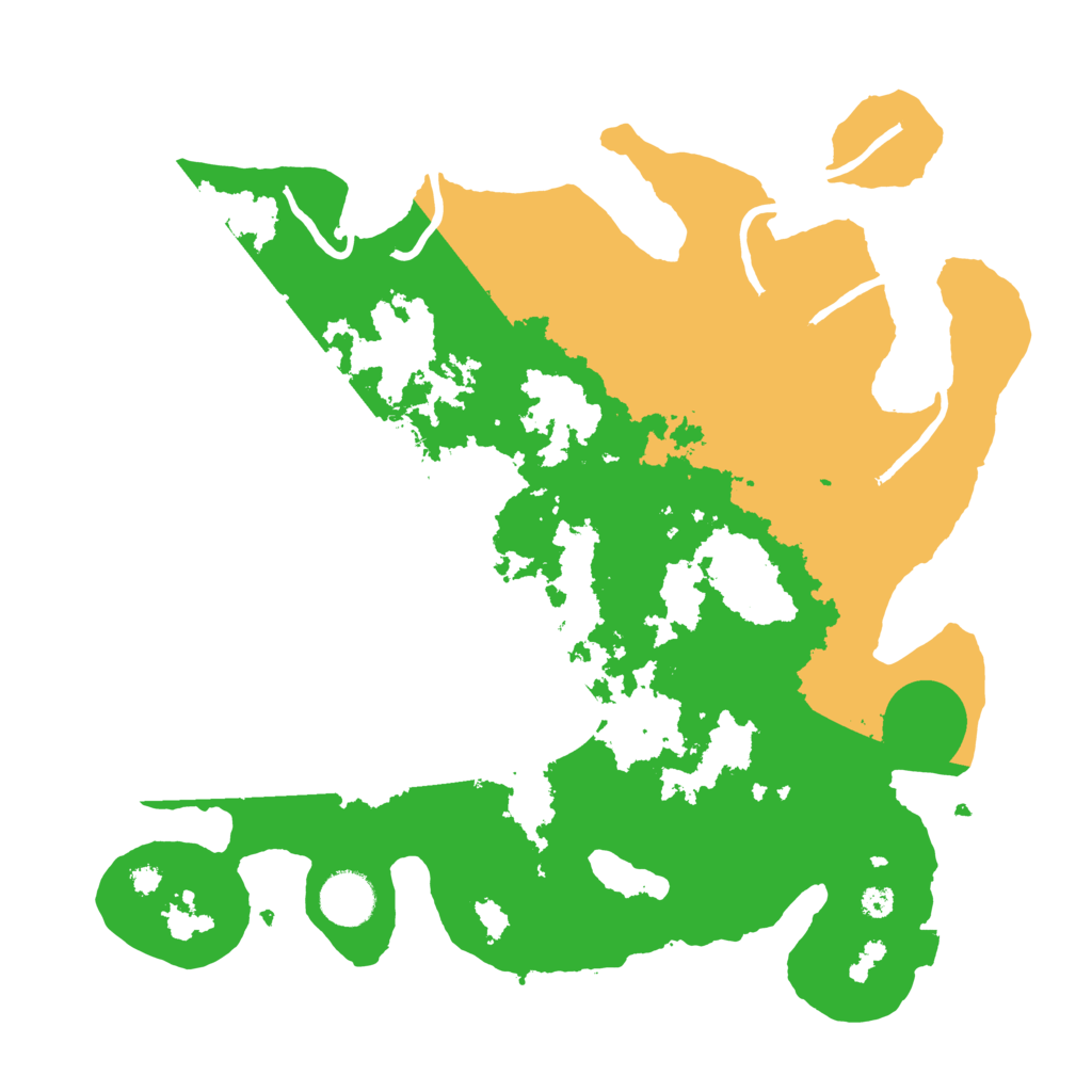 Biome Rust Map: Procedural Map, Size: 3500, Seed: 1223995432
