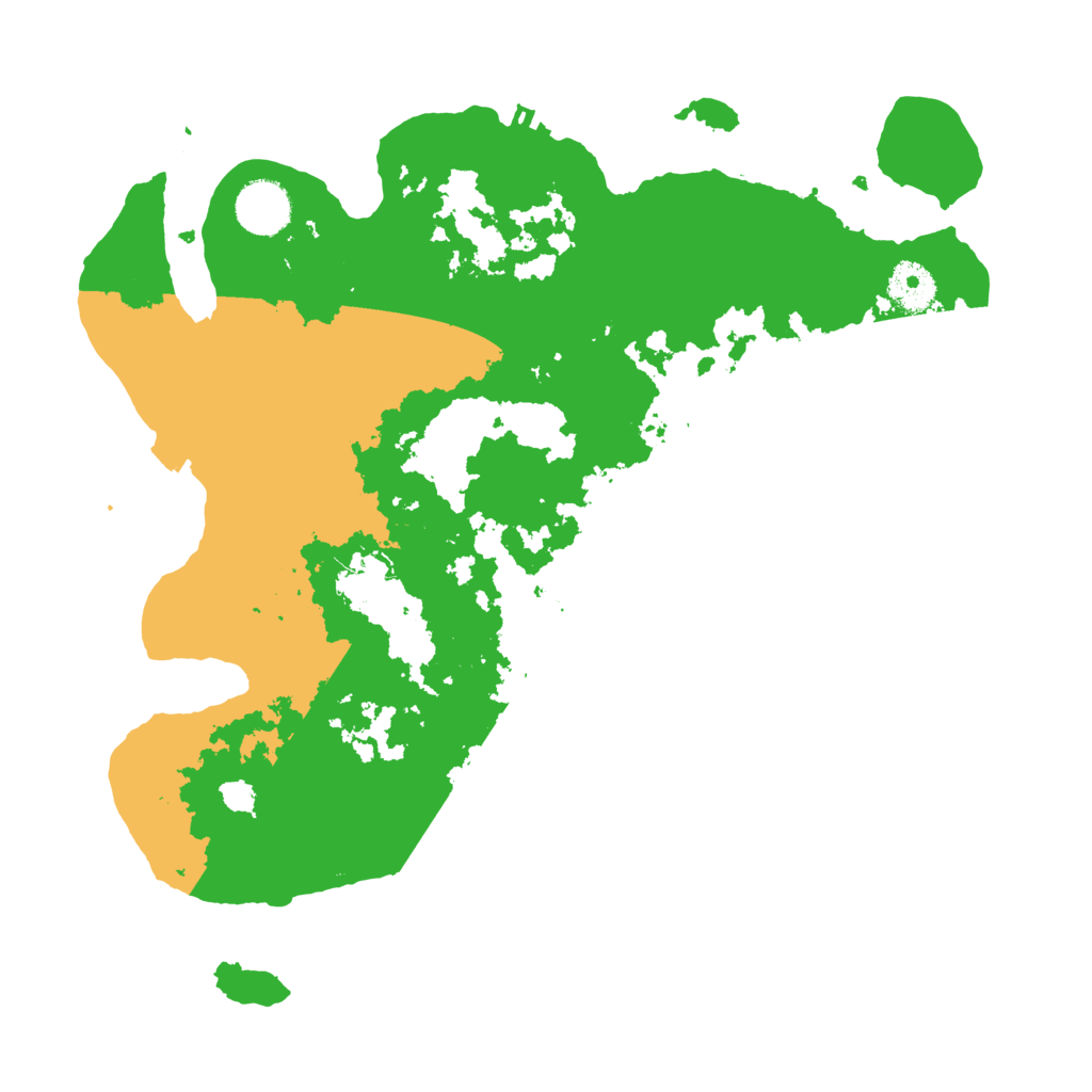 Biome Rust Map: Procedural Map, Size: 3500, Seed: 918434283