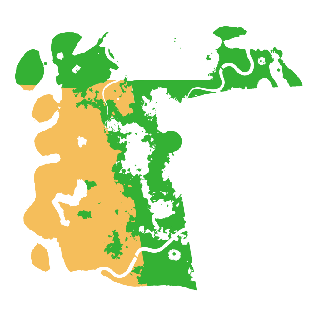 Biome Rust Map: Procedural Map, Size: 4050, Seed: 57930032