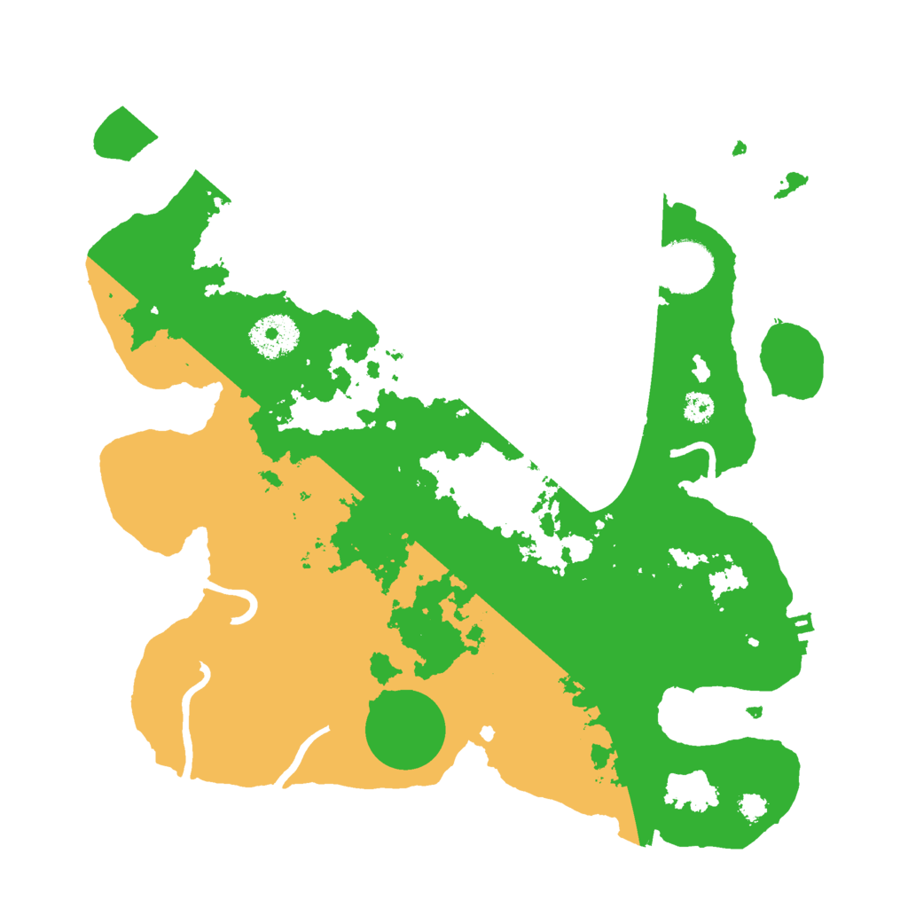 Biome Rust Map: Procedural Map, Size: 3000, Seed: 942466945