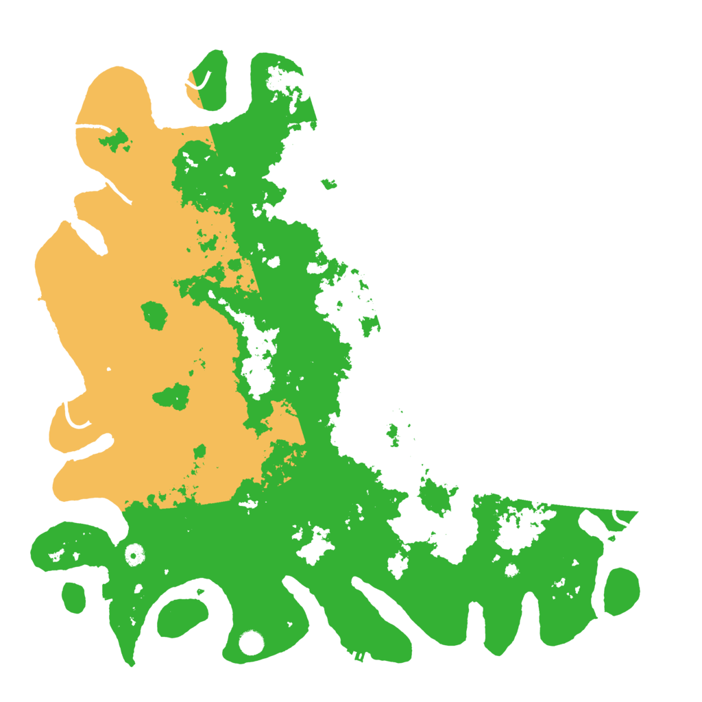 Biome Rust Map: Procedural Map, Size: 5000, Seed: 82913651
