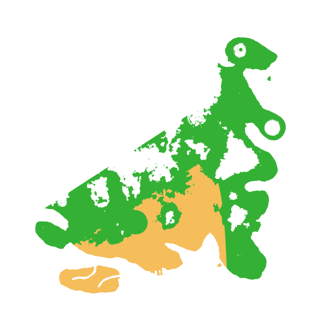 Biome Rust Map: Procedural Map, Size: 3500, Seed: 697543840