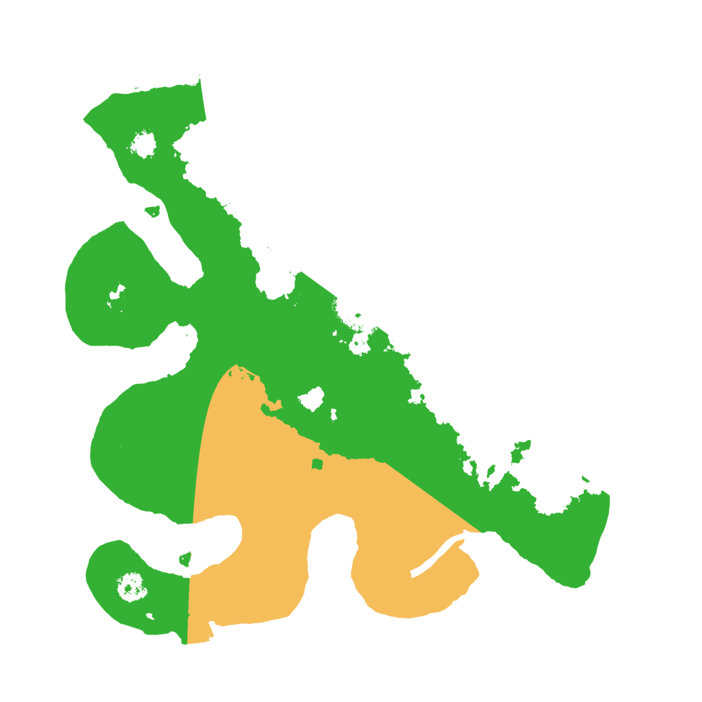 Biome Rust Map: Procedural Map, Size: 2500, Seed: 112365115