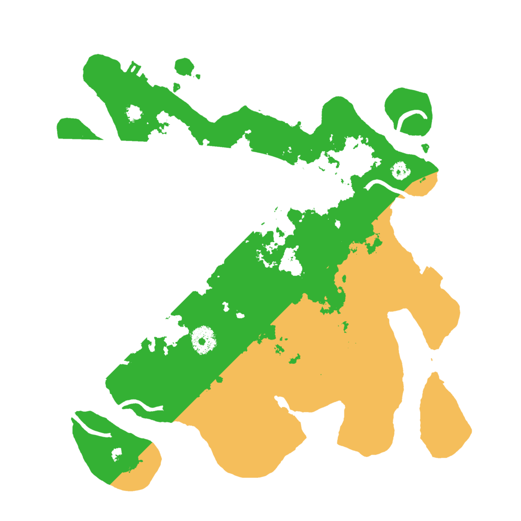 Biome Rust Map: Procedural Map, Size: 3000, Seed: 364480642
