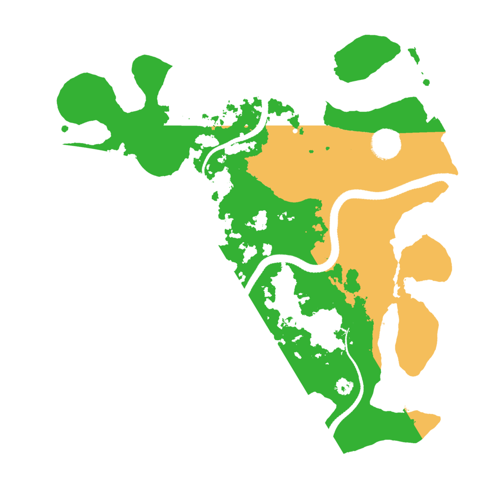 Biome Rust Map: Procedural Map, Size: 3000, Seed: 858928745