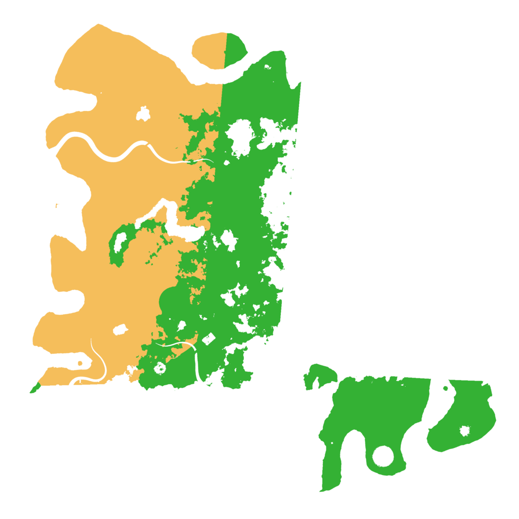 Biome Rust Map: Procedural Map, Size: 4500, Seed: 1420647729