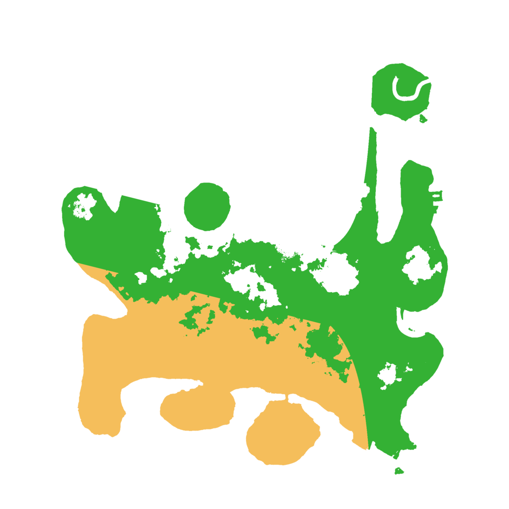 Biome Rust Map: Procedural Map, Size: 3000, Seed: 16700