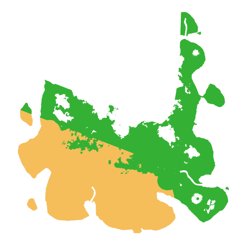 Biome Rust Map: Procedural Map, Size: 3500, Seed: 217878115