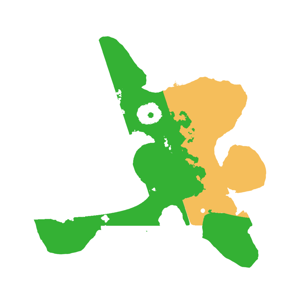 Biome Rust Map: Procedural Map, Size: 2000, Seed: 2117205572