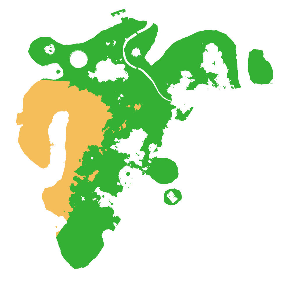 Biome Rust Map: Procedural Map, Size: 3000, Seed: 1731168901