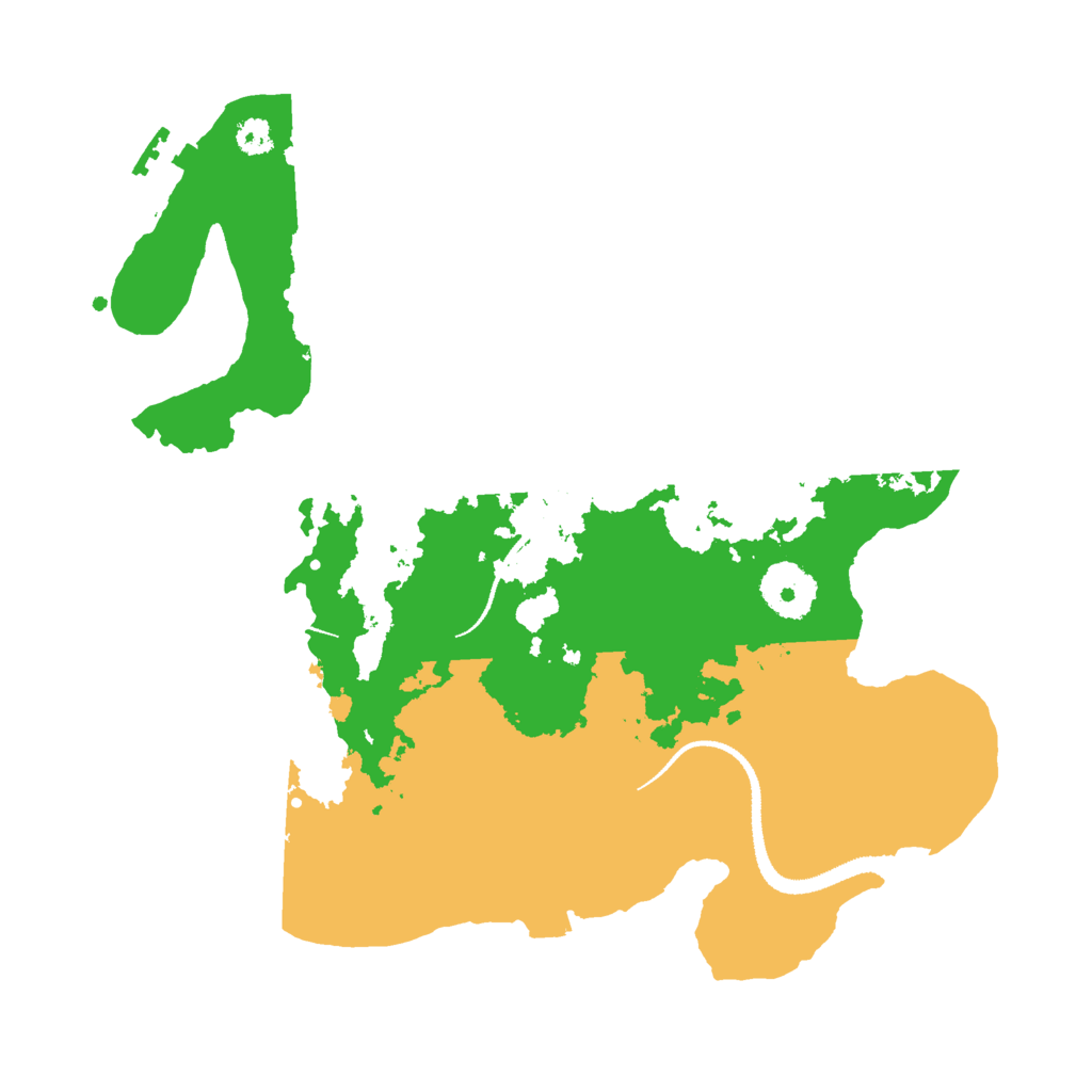 Biome Rust Map: Procedural Map, Size: 3000, Seed: 812272051