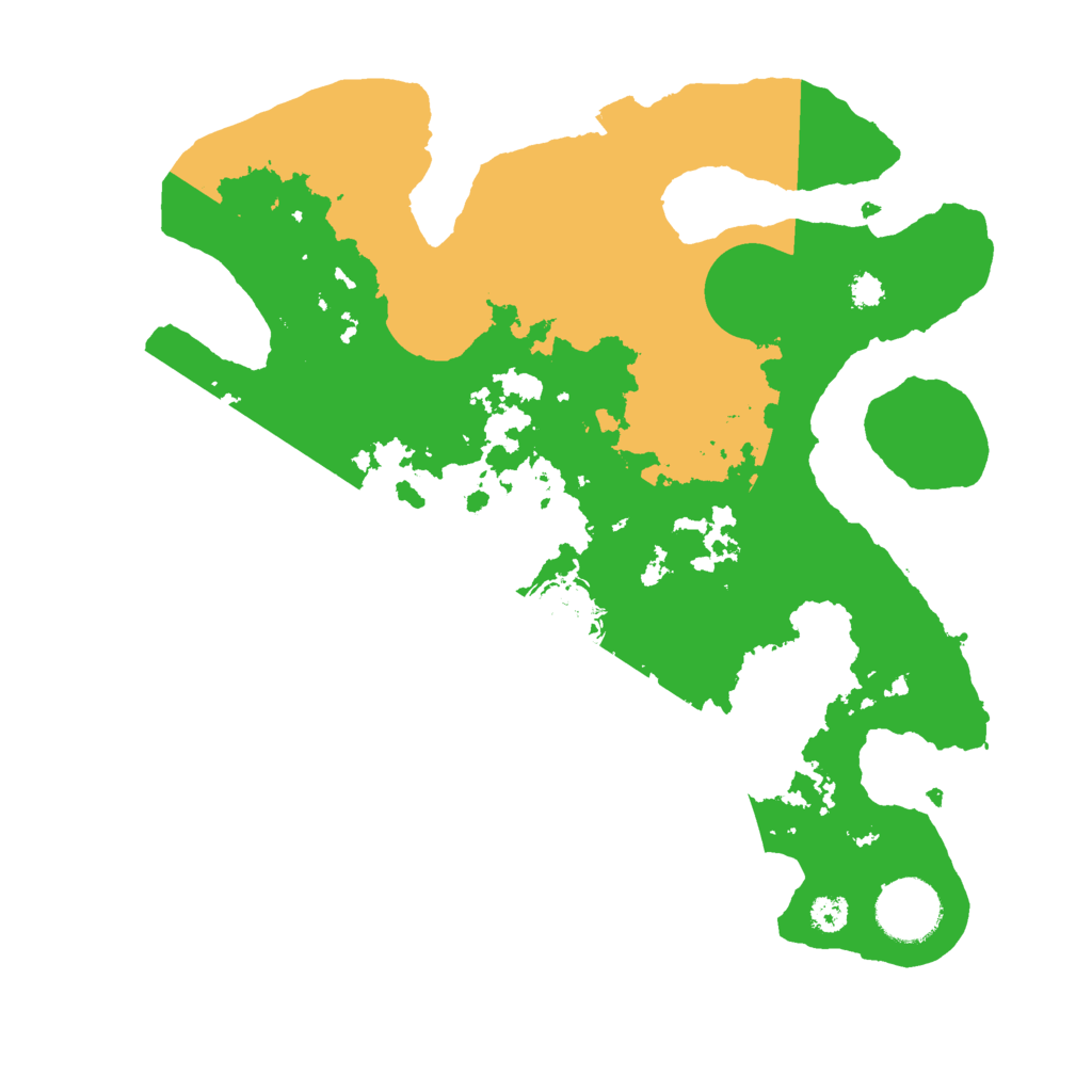 Biome Rust Map: Procedural Map, Size: 3000, Seed: 692698270