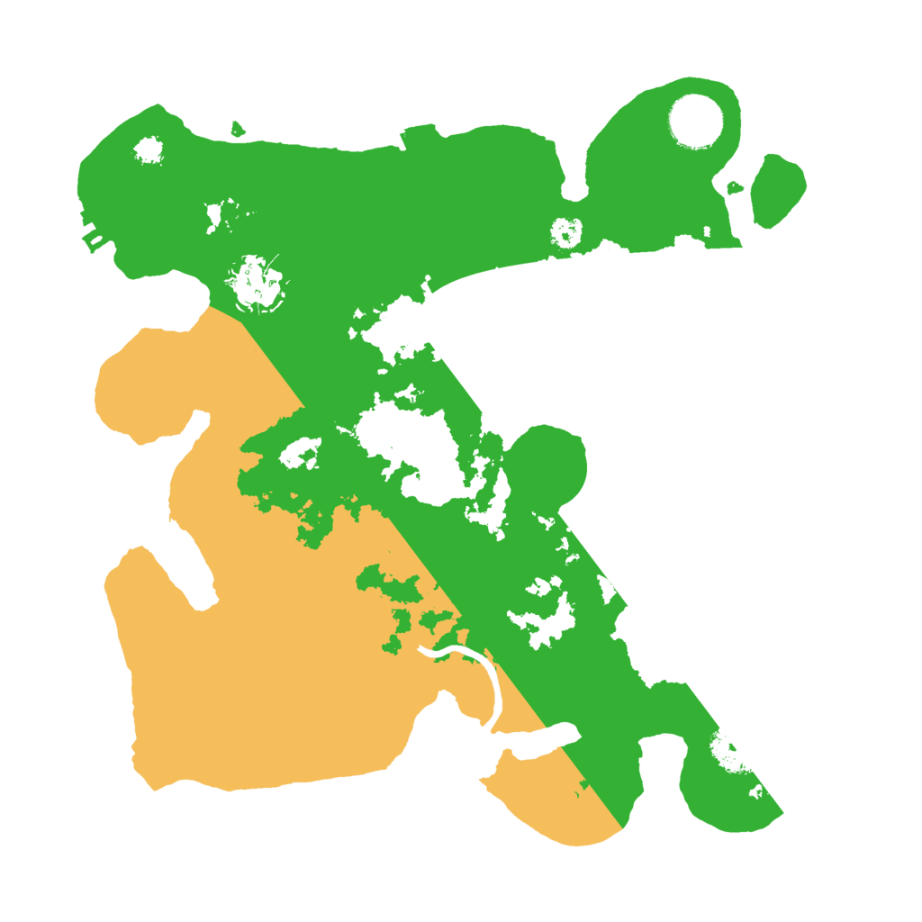 Biome Rust Map: Procedural Map, Size: 3000, Seed: 684679678