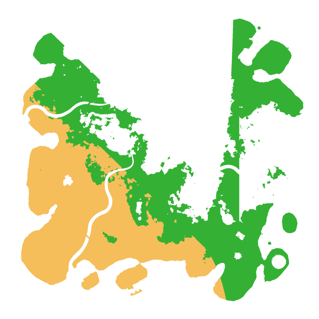 Biome Rust Map: Procedural Map, Size: 4000, Seed: 1215280704