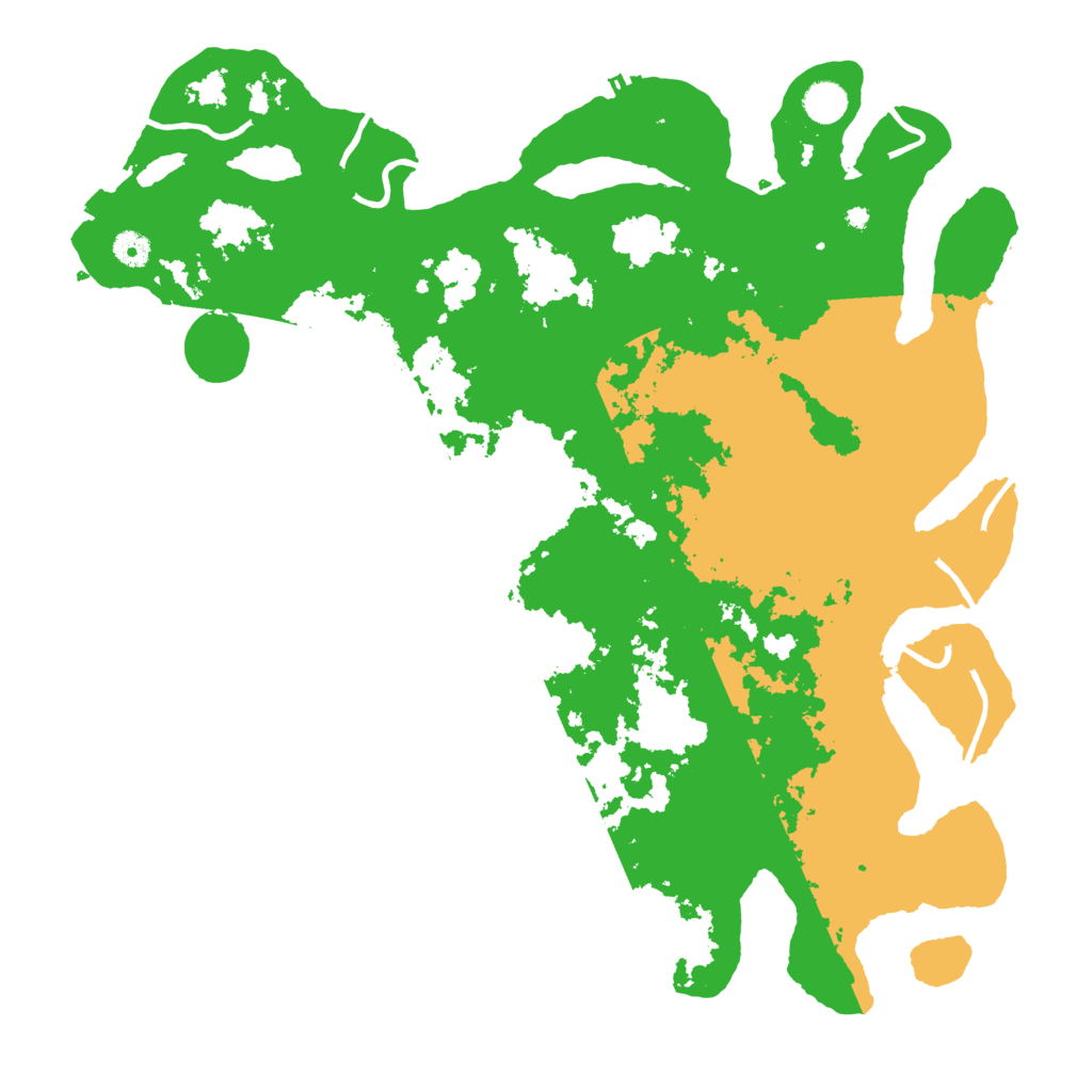 Biome Rust Map: Procedural Map, Size: 4500, Seed: 8345161
