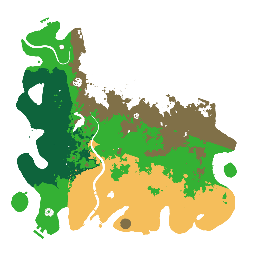 Biome Rust Map: Procedural Map, Size: 4250, Seed: 234566434
