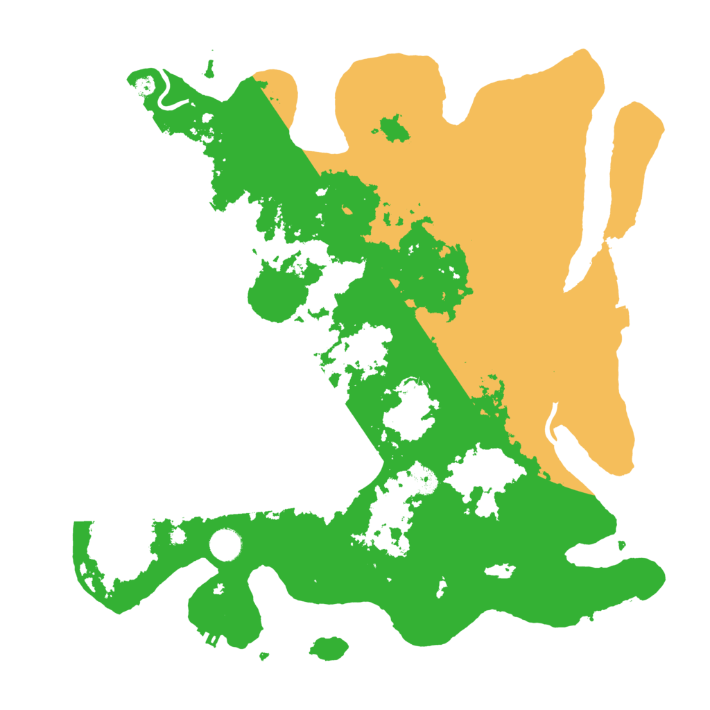 Biome Rust Map: Procedural Map, Size: 3900, Seed: 135021130